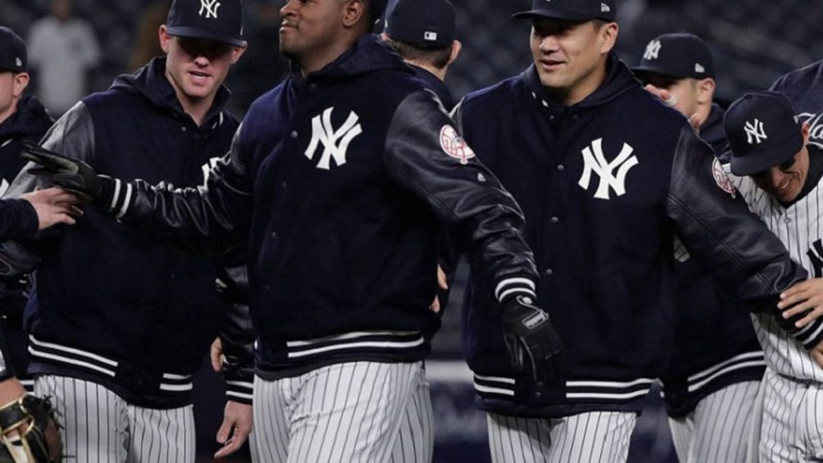 洋基先發投手裡只有塞佛里諾(左)無傷無痛扛起整個輪值。(美聯社) 洋基先發投手裡只有塞佛里諾(左)無傷無痛扛起整個輪值。(美聯社)