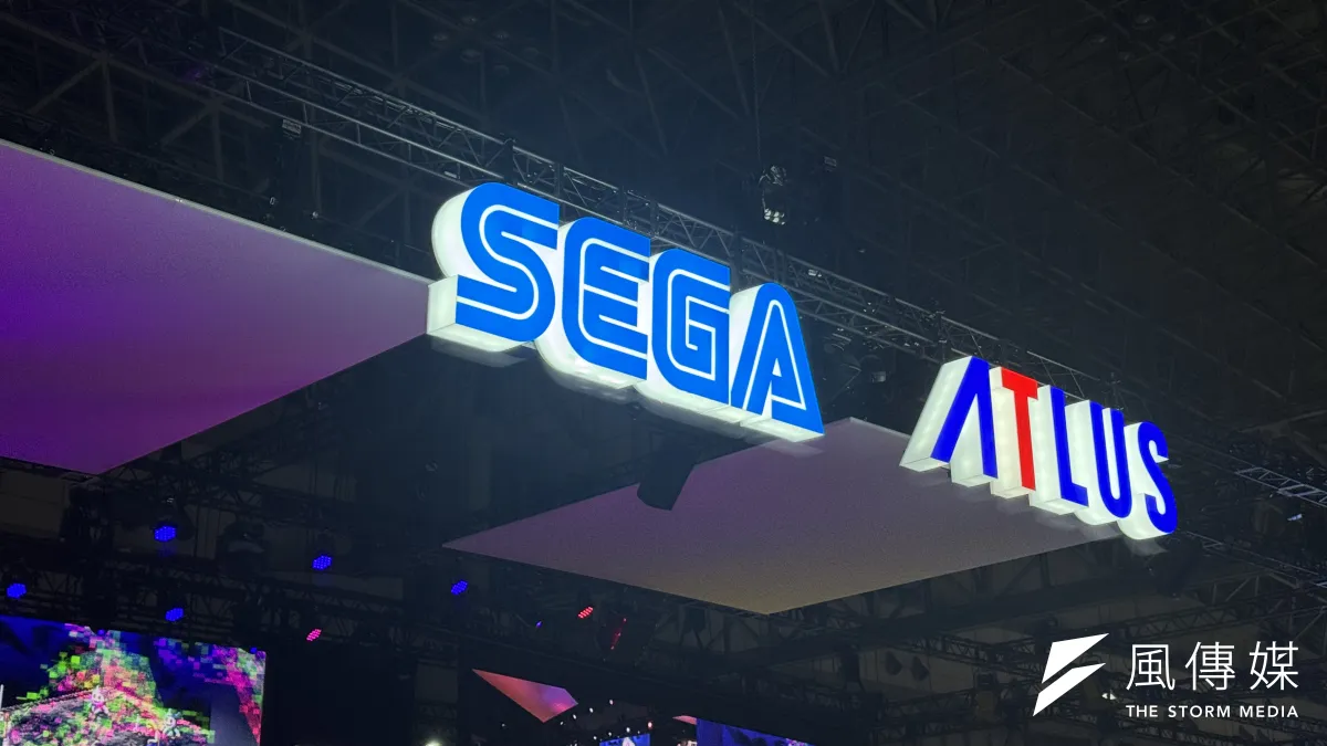 セガ・アトラスは「東京ゲームショウ2026」に過去最大級の規模で出展し、新作タイトルの試遊や豪華ゲストによるステージイベントを通じて、初日から多くの来場者を魅了した。(黃信維撮影/株式会社セガ提供)