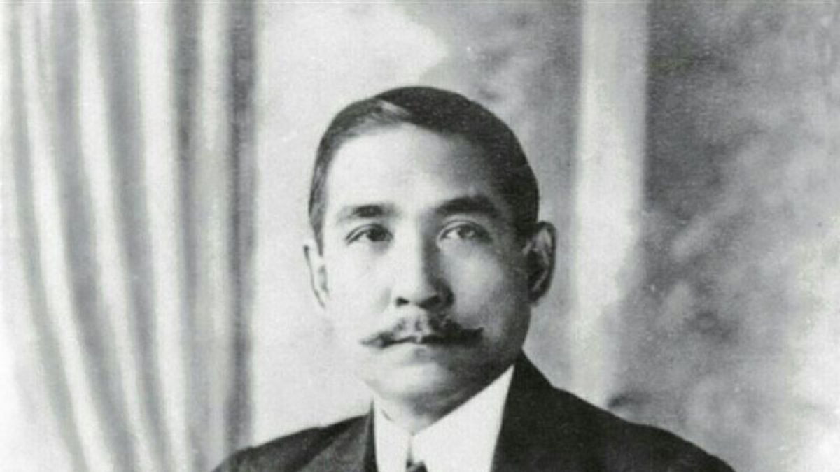 作者指出,孫中山至少2次提及要收復台灣,且「花姑娘紙條」並不存在。(取自維基百科) 作者指出,孫中山至少2次提及要收復台灣,且「花姑娘紙條」並不存在。(取自維基百科)