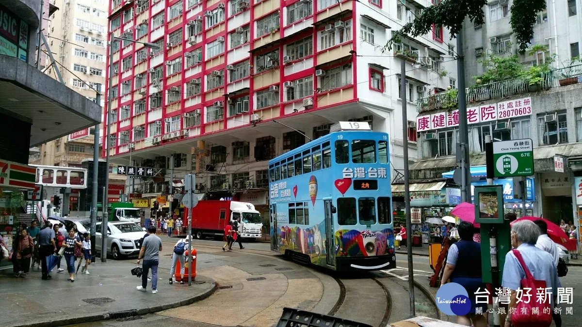海外吸睛! 「台東」叮叮車香港趴趴走