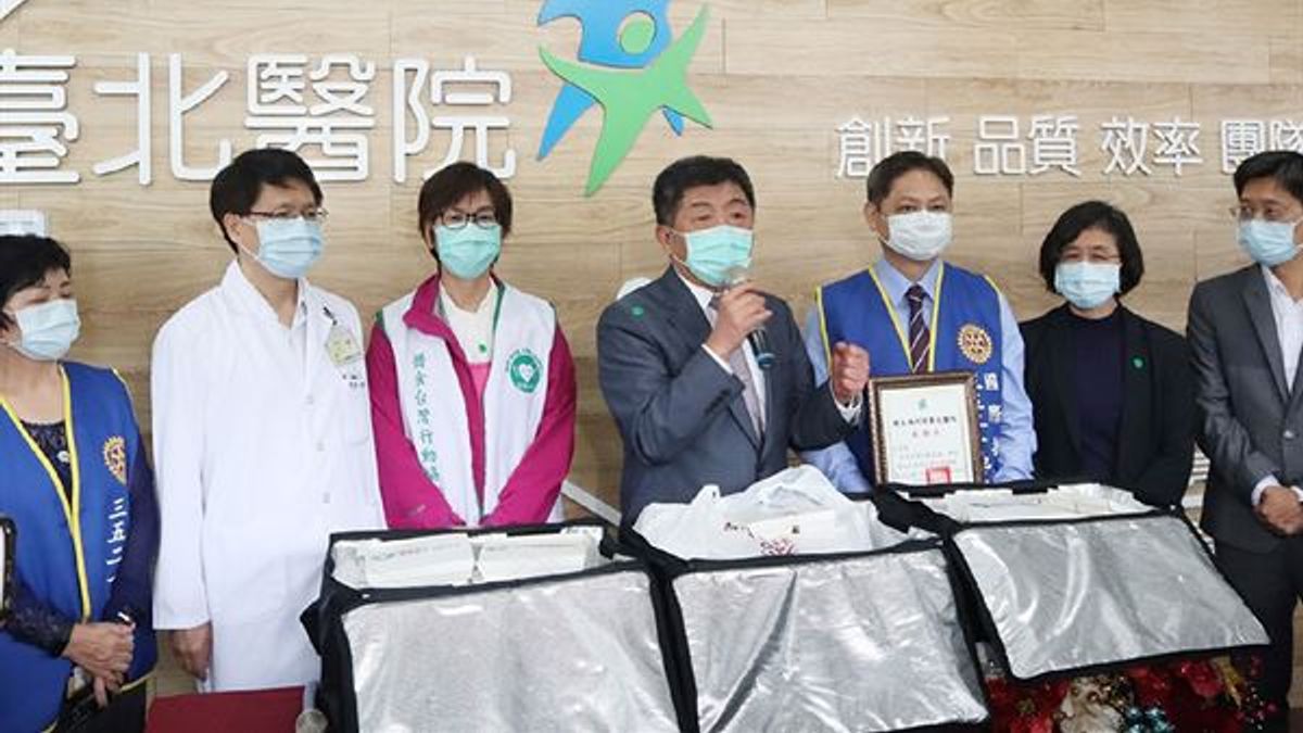 陳時中部長特別感謝防疫醫護人員的辛苦。(圖片提供/臺北醫院) 陳時中部長特別感謝防疫醫護人員的辛苦。(圖片提供/臺北醫院)