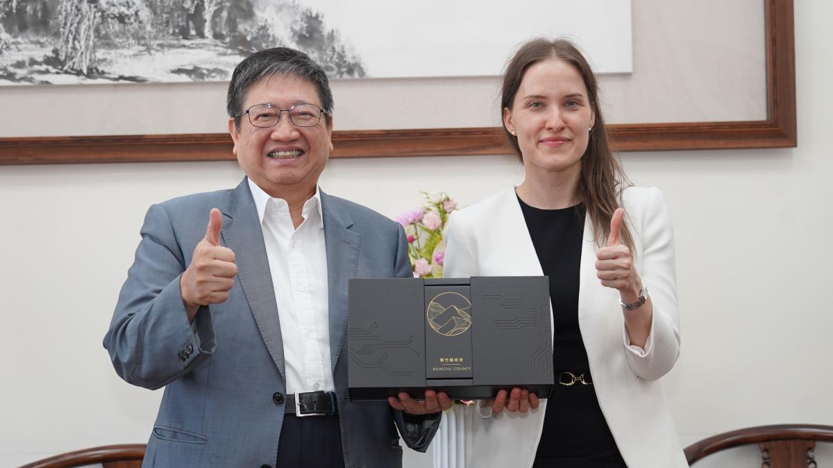 德國經濟辦事處拜會新竹縣府 楊文科:營造更優質投資環境吸引外商