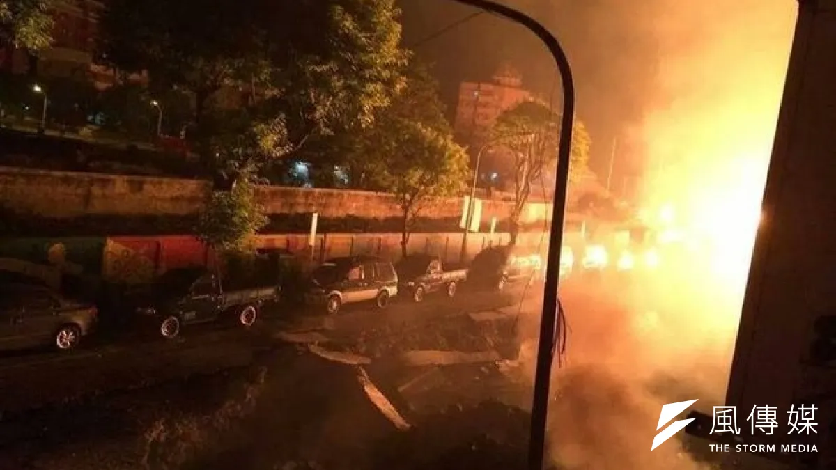 高雄深夜氣爆,死傷慘重。(取自網路)