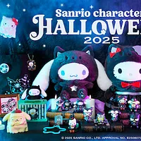 サンリオの人気キャラクターが「Blackハロウィン」仕様で登場するHappyくじ『Sanrio characters Halloween 2025』が、9月19日より発売開始。(©2025 SANRIO CO., LTD. APPROVAL NO. E25080701) サンリオの人気キャラクターが「Blackハロウィン」仕様で登場するHappyくじ『Sanrio characters Halloween 2025』が、9月19日より発売開始。(©2025 SANRIO CO., LTD. APPROVAL NO. E25080701)