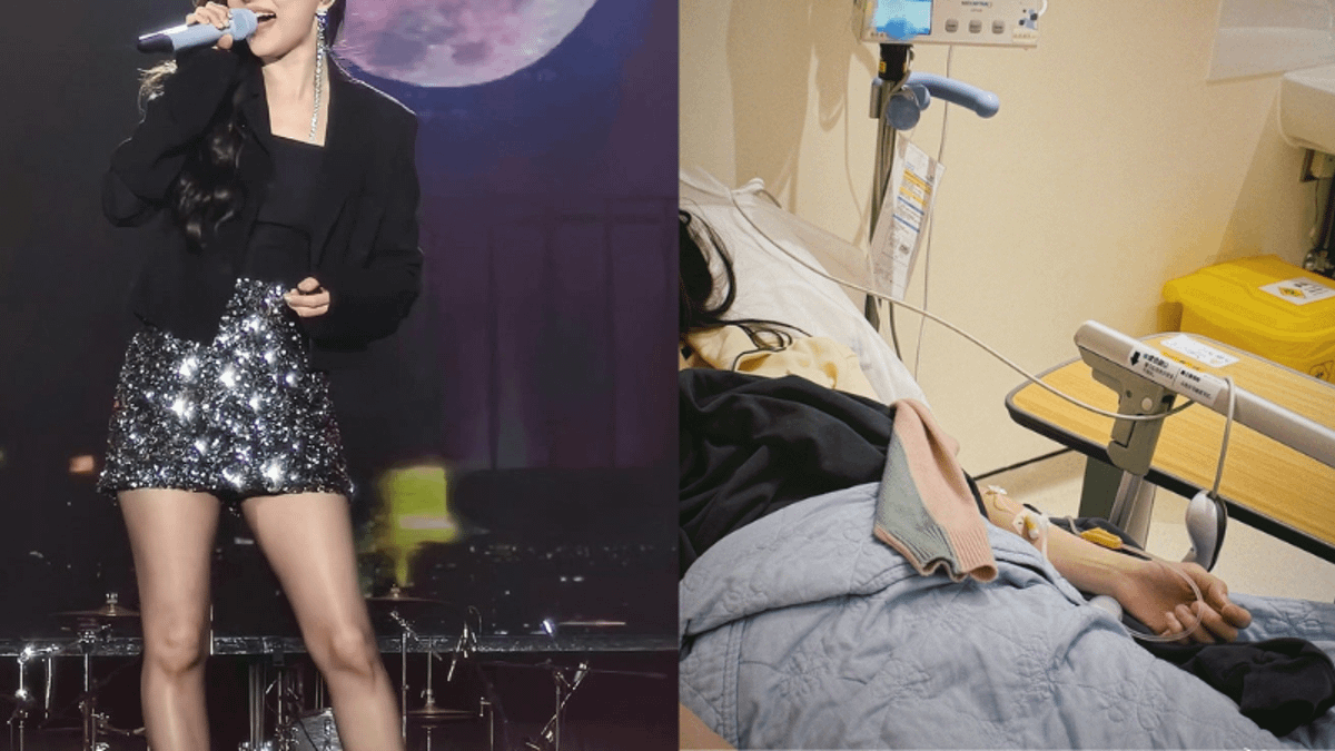 張韶涵近日驚傳在舞台上「拉肚子」,臭氣還瀰漫至前排座位。(圖/翻攝自微博) 張韶涵近日驚傳在舞台上「拉肚子」,臭氣還瀰漫至前排座位。(圖/翻攝自微博)