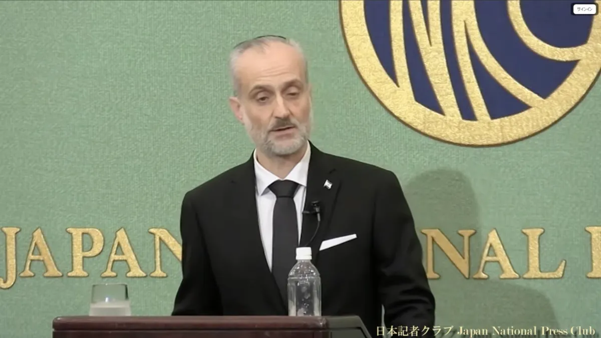 次期駐日イスラエル大使のエマニュエル・ナヴォン氏が会見し、ハマスやイランへの警戒感を示すとともに、イスラエルの軍事行動は自衛のためだとの立場を強調し、日本との連携強化を訴えた。(日本記者クラブ)