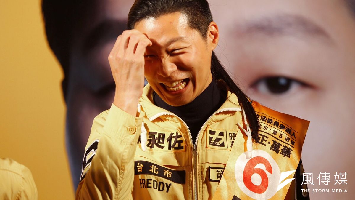 時代力量林昶佐挑戰立委選舉,為了民主拚上自己的未來。(資料照,蔡耀徵攝) 時代力量林昶佐挑戰立委選舉,為了民主拚上自己的未來。(資料照,蔡耀徵攝)