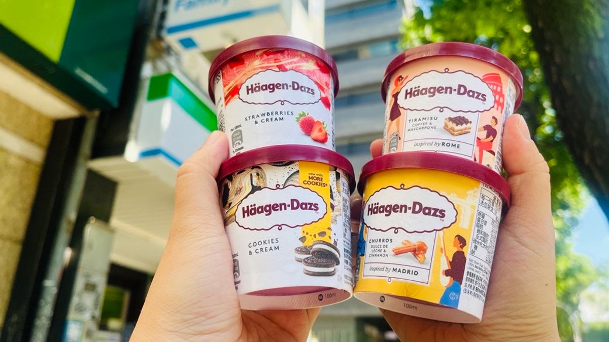 全家推出哈根達斯限時買4送4優惠,等於8盒只要516元。(資料照,全家提供) 全家推出哈根達斯限時買4送4優惠,等於8盒只要516元。(資料照,全家提供)