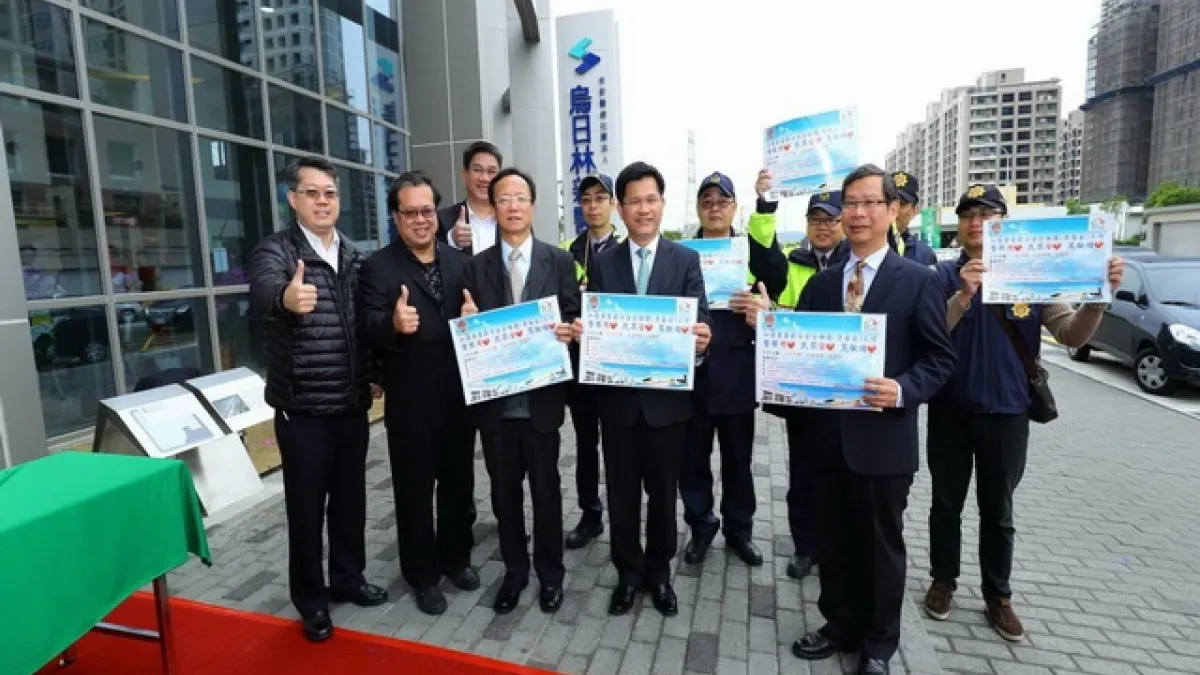 林佳龍參與春安工作宣導 讓市民安心過好年