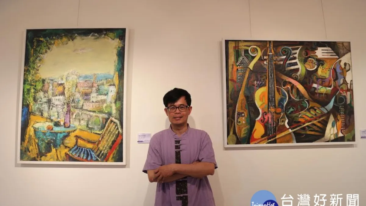 以理工邏輯 建構濃烈抒情油畫世界