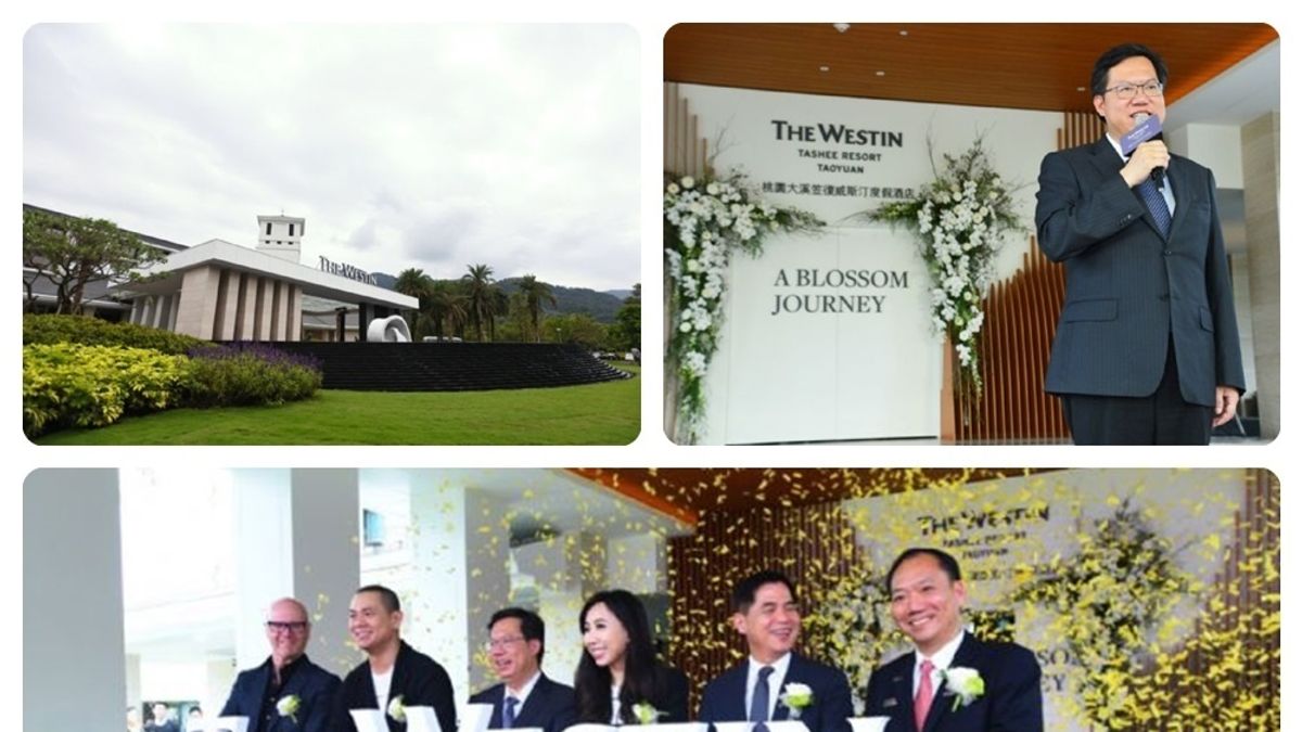 笠復威斯汀度假酒店風光開幕 邀鄭文燦出席剪綵 笠復威斯汀度假酒店風光開幕 邀鄭文燦出席剪綵