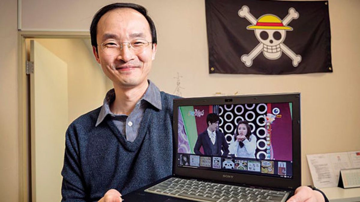 陸意志,創意點子總經理 (攝影者.張家毓) 陸意志,創意點子總經理 (攝影者.張家毓)