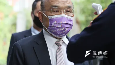 中國國台辦證實「台獨頑固分子」清單列入行政院長蘇貞昌(圖)、立法院長游錫堃、外交部長吳釗燮3人,其本人及家屬禁入中港澳。(柯承惠攝)