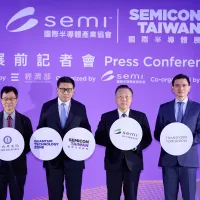 Industry, academia, and research leaders convene at SEMI's pre-show press conference for SEMICON Taiwan 2026 on August 31, examining trends from AI and advanced processes to quantum computing. (Photo: SEMI) Industry, academia, and research leaders convene at SEMI's pre-show press conference for SEMICON Taiwan 2026 on August 31, examining trends from AI and advanced processes to quantum computing. (Photo: SEMI)