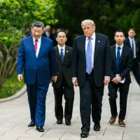 2026年5月15日、トランプ米大統領と中国の習近平国家主席が中南海をともに散策した。(写真/ホワイトハウス公式サイトより) 2026年5月15日、トランプ米大統領と中国の習近平国家主席が中南海をともに散策した。(写真/ホワイトハウス公式サイトより)