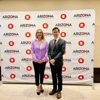 The Arizona Commerce Authority hosted the Arizona Artificial Intelligence and Semiconductor Global Forum, where Taiwan External Trade Development Council Chairman Walter Yeh (Huang Chih-fang) (right) led a delegation of Taiwanese business representatives. The Arizona Commerce Authority hosted the Arizona Artificial Intelligence and Semiconductor Global Forum, where Taiwan External Trade Development Council Chairman Walter Yeh (Huang Chih-fang) (right) led a delegation of Taiwanese business representatives.