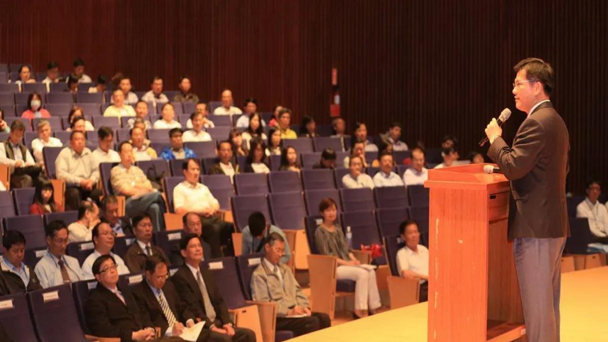 中市與廉政署舉辦政風座談 林佳龍致詞期勉公務員清廉