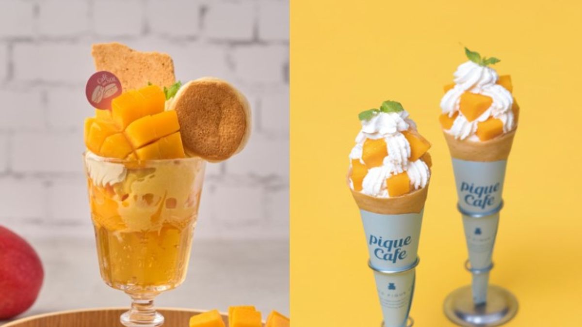 芒果季來了,夏天必吃的5家甜點店趕緊收進口袋!(圖/取自臉書福岡人氣第一鬆餅 Café del SOL、GELATO PIQUE CAFÉ 臉書) 芒果季來了,夏天必吃的5家甜點店趕緊收進口袋!(圖/取自臉書福岡人氣第一鬆餅 Café del SOL、GELATO PIQUE CAFÉ 臉書)