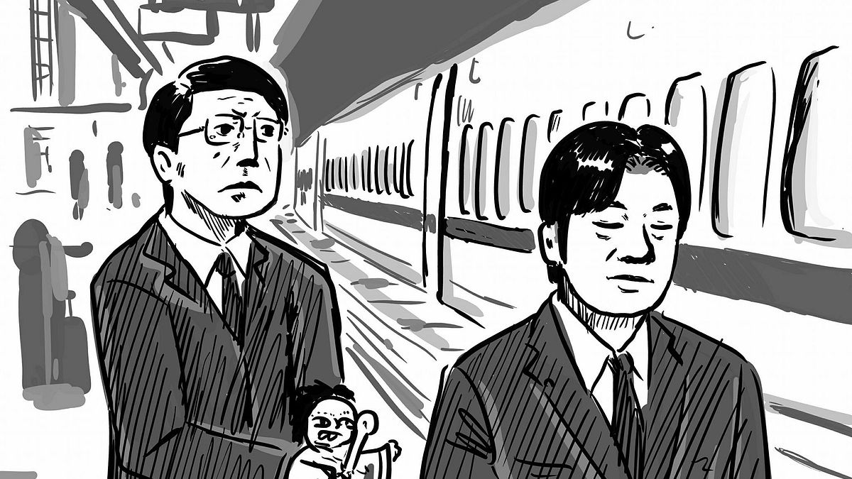 臉書粉專「敏鎬的黑特事務所」為接任閣揆的台南市長賴清德與國民黨議員謝龍介,撰寫〈南國之春〉短文引發熱烈迴響,臉書插畫家「海海人生!海豚男!」更為了短文繪製插圖。(圖取自「海海人生!海豚男!」粉絲專頁) 臉書粉專「敏鎬的黑特事務所」為接任閣揆的台南市長賴清德與國民黨議員謝龍介,撰寫〈南國之春〉短文引發熱烈迴響,臉書插畫家「海海人生!海豚男!」更為了短文繪製插圖。(圖取自「海海人生!海豚男!」粉絲專頁)