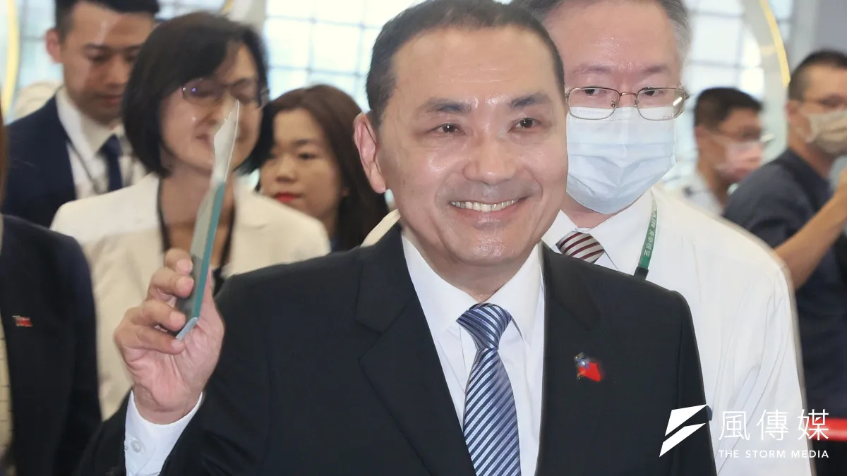 侯友宜(圖)選總統底盤遭郭台銘裂解,國民黨與侯陣營聯手固樁。(資料照,柯承惠攝)