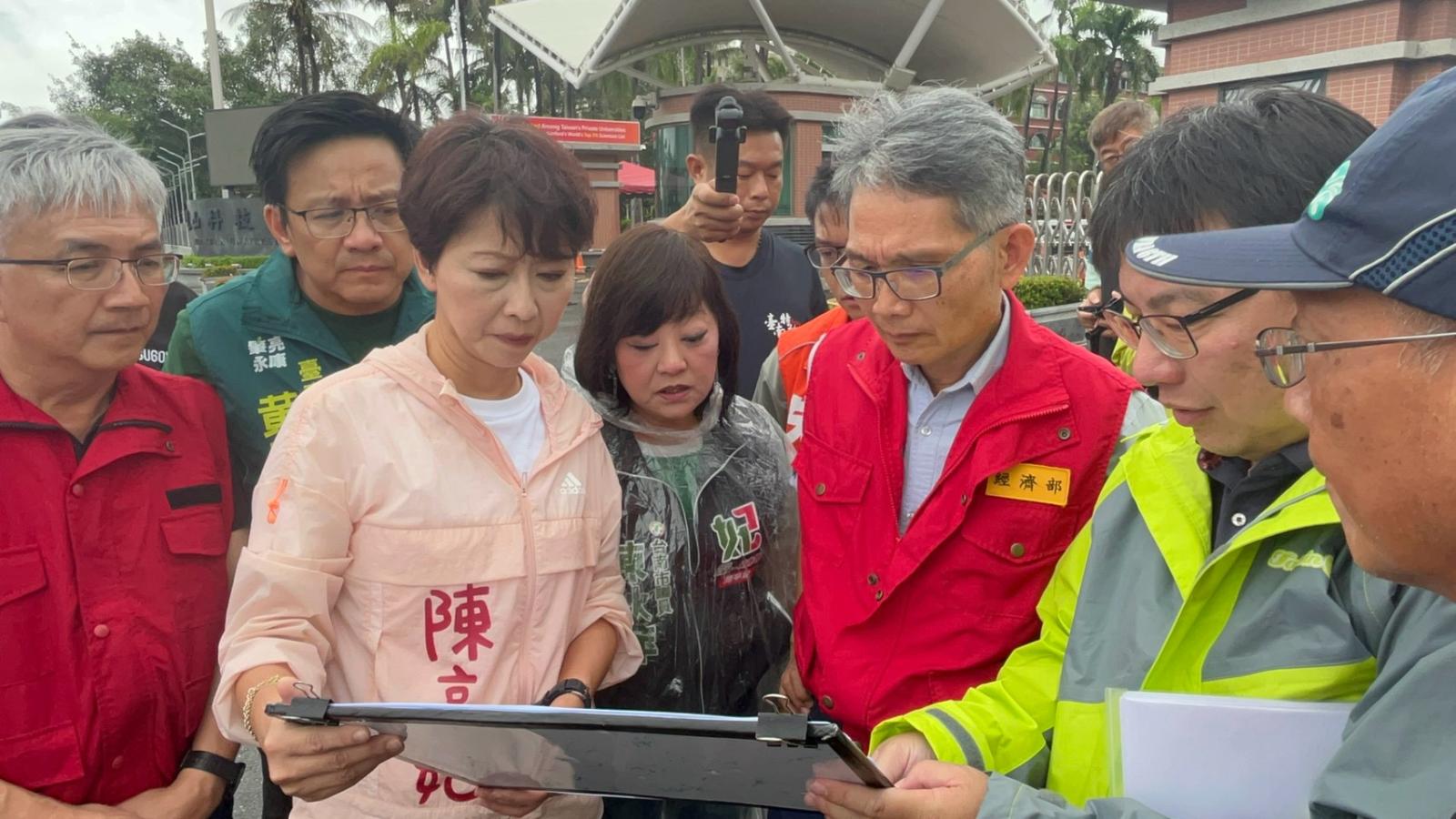 邀中央全面檢視三爺溪、仁德永康排水系統 陳亭妃:從治河排水升級「區域治水」