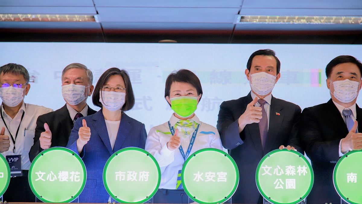 慶綠線通車5周年!盧秀燕回顧中捷建設歷程 宣布加碼抽星宇商務艙來回機票