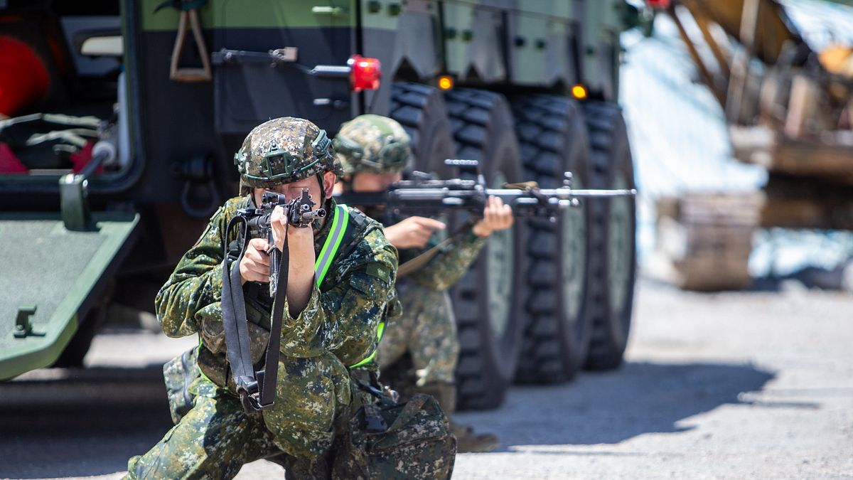 第三作戰區部隊於7月18日在新北地區進行縱深防禦作戰逐次抵抗演練。(資料照,第三作戰區提供) 第三作戰區部隊於7月18日在新北地區進行縱深防禦作戰逐次抵抗演練。(資料照,第三作戰區提供)