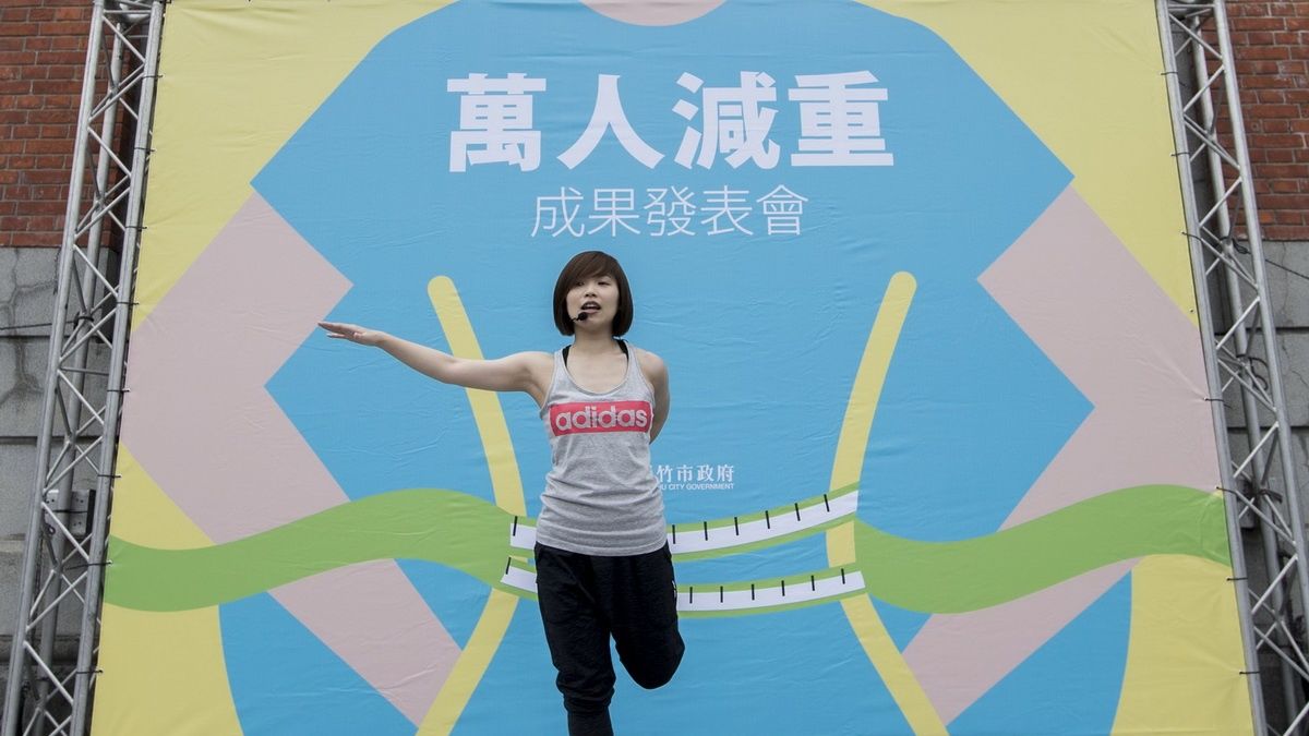 減掉三隻大象 竹市萬人減重16公噸 減掉三隻大象 竹市萬人減重16公噸
