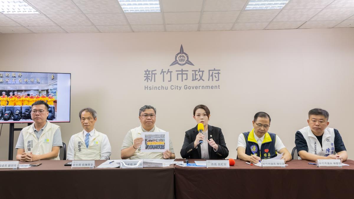 竹市府公布校園食安最新進度 高虹安:資訊公開、依法行政、最高標把關 全力守護全民健康!