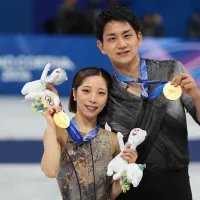 三浦璃来・木原龍一組がミラノ・コルティナ五輪のフリーで記録した158.13点が、ギネス世界記録に正式認定された。(AP通信) 三浦璃来・木原龍一組がミラノ・コルティナ五輪のフリーで記録した158.13点が、ギネス世界記録に正式認定された。(AP通信)