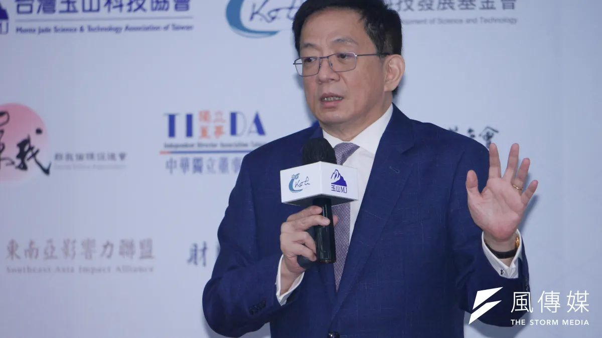 圖為台大校長管中閔,近日他在臉書發文回憶當年的「卡管案」。(資料照,蔡親傑攝)