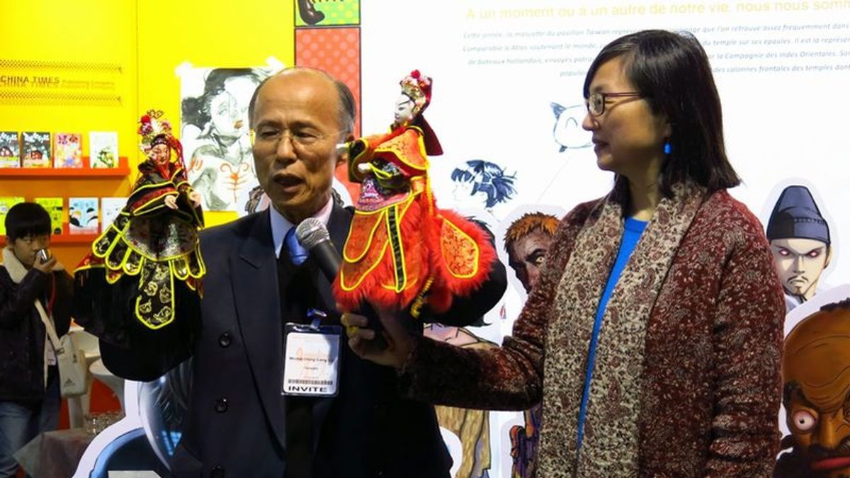 對於遭檢舉涉及恐嚇,蔡筱穎(右)接受採訪時表示,她才是遭到恐嚇威脅的人,而且噩夢長達十數年未曾終止。(取自文化部網站) 對於遭檢舉涉及恐嚇,蔡筱穎(右)接受採訪時表示,她才是遭到恐嚇威脅的人,而且噩夢長達十數年未曾終止。(取自文化部網站)