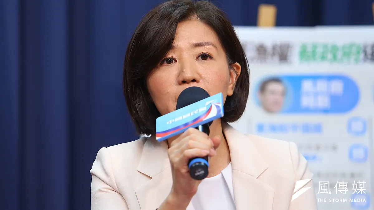 國民黨8日舉行「憲政體制踩腳下、蔡英文權比川普大」記者會。圖為文傳會主委王育敏。(資料照,顏麟宇攝) 國民黨8日舉行「憲政體制踩腳下、蔡英文權比川普大」記者會。圖為文傳會主委王育敏。(資料照,顏麟宇攝)