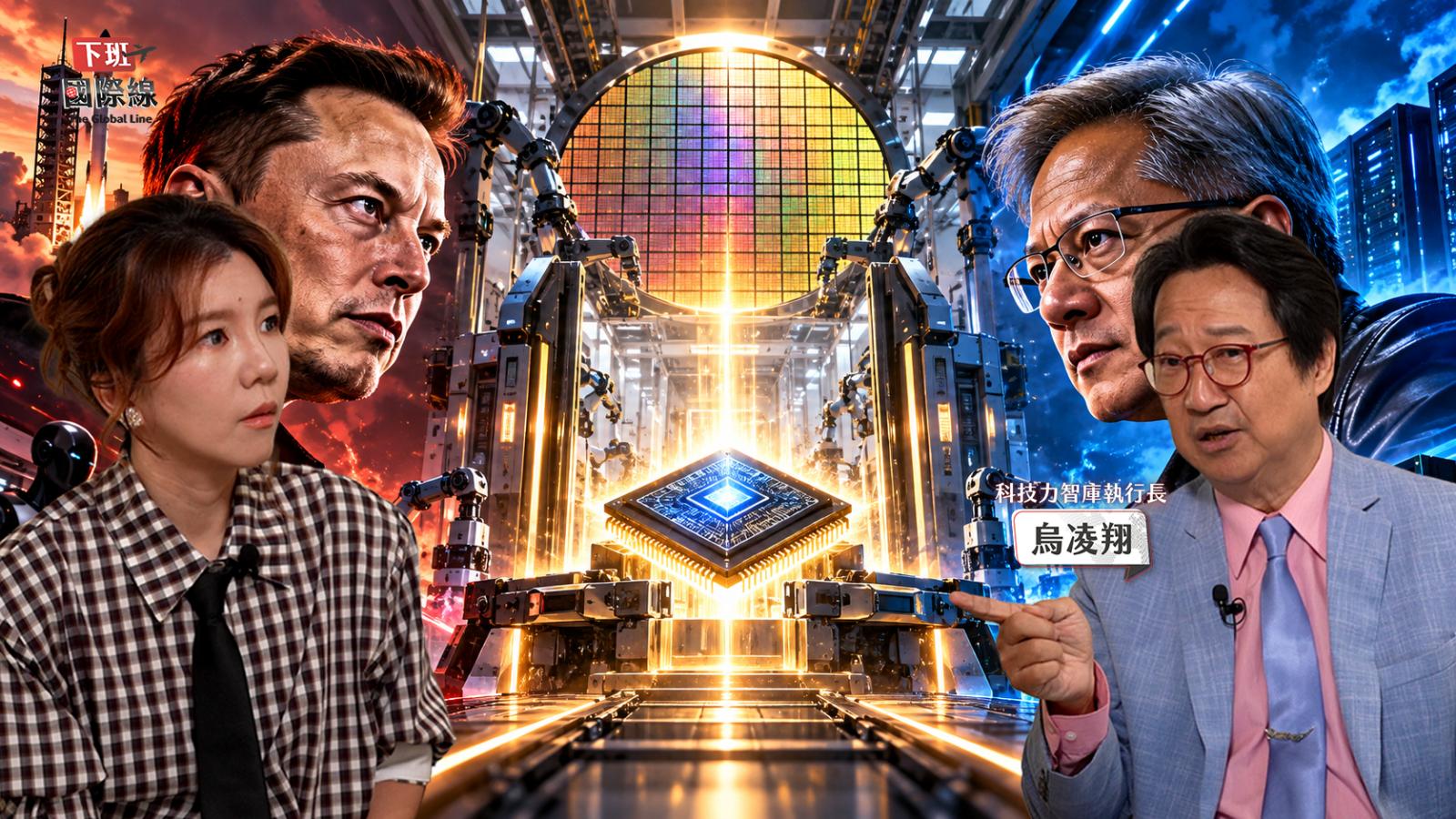下班國際線》馬斯克為何找上台積電?從英特爾到德州Terafab!烏凌翔解密半導體新變局