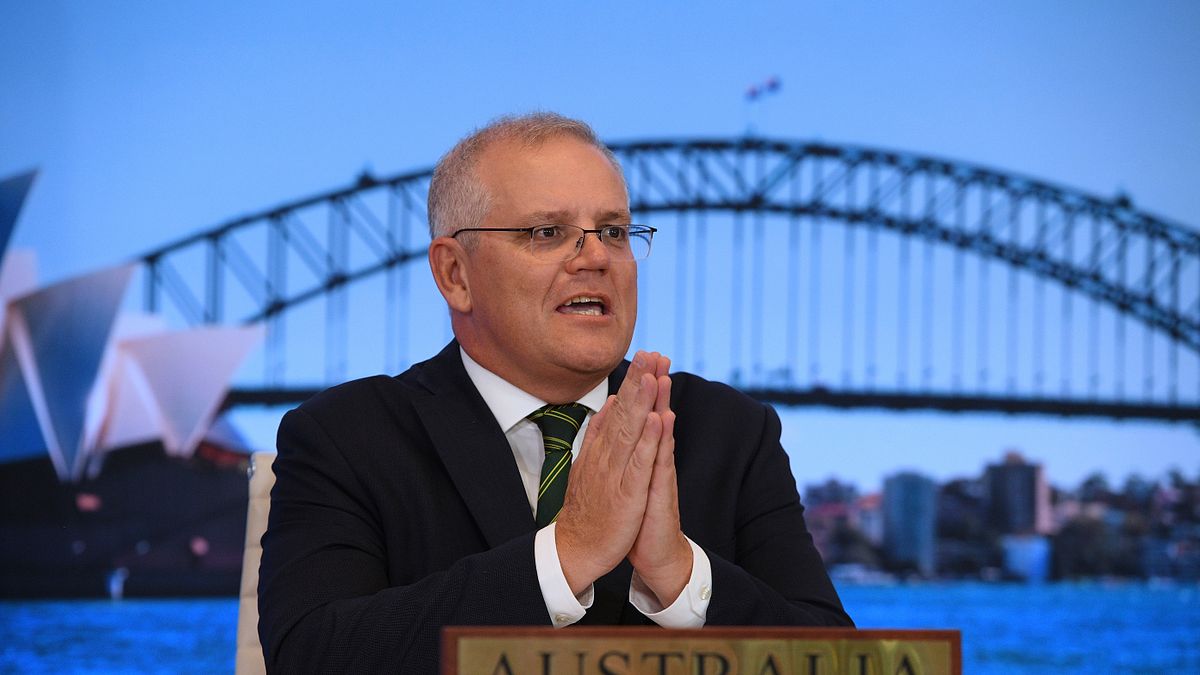 澳洲總理莫里森(AP) 澳洲總理莫里森(AP)