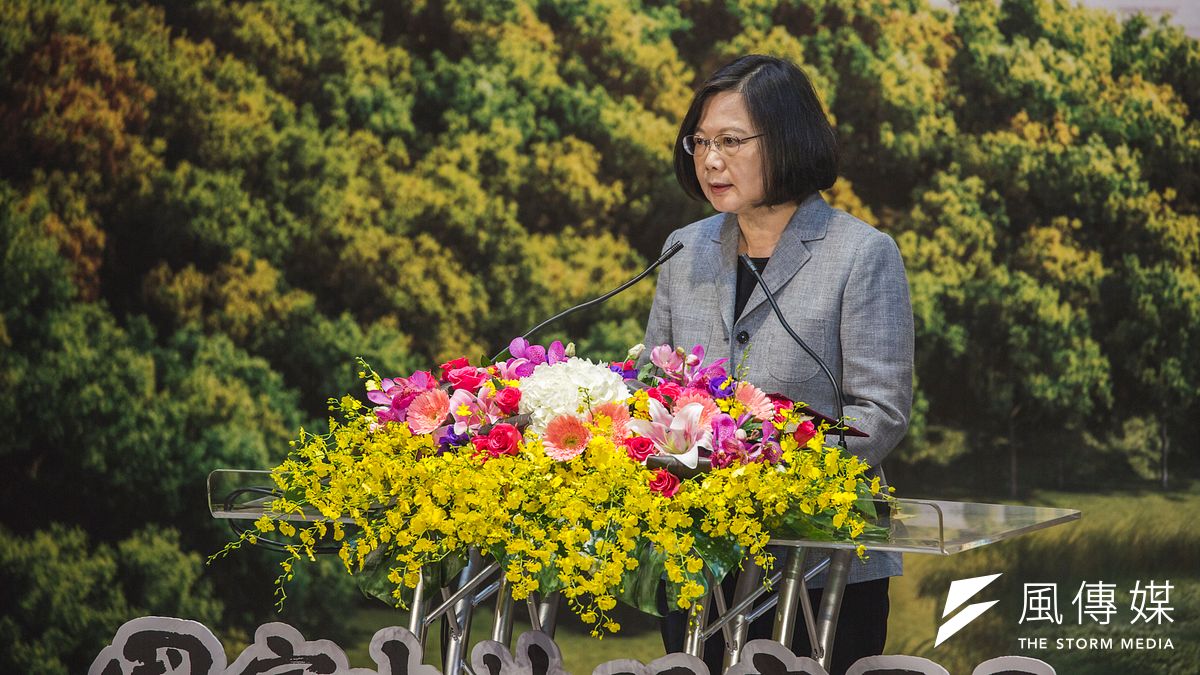 總統蔡英文。(取自flicker@總統府) 總統蔡英文。(取自flicker@總統府)