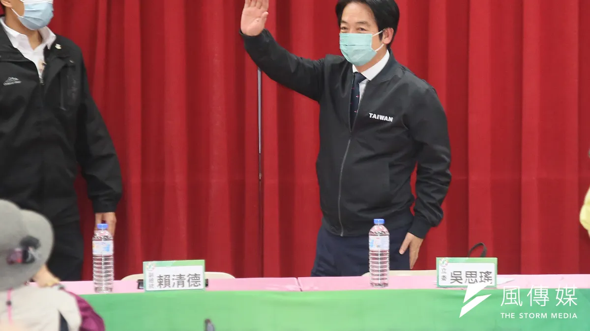 副總統賴清德昨(12)日出席台北市「向黨員報告-政見發表會」。(資料照,柯承惠攝)
