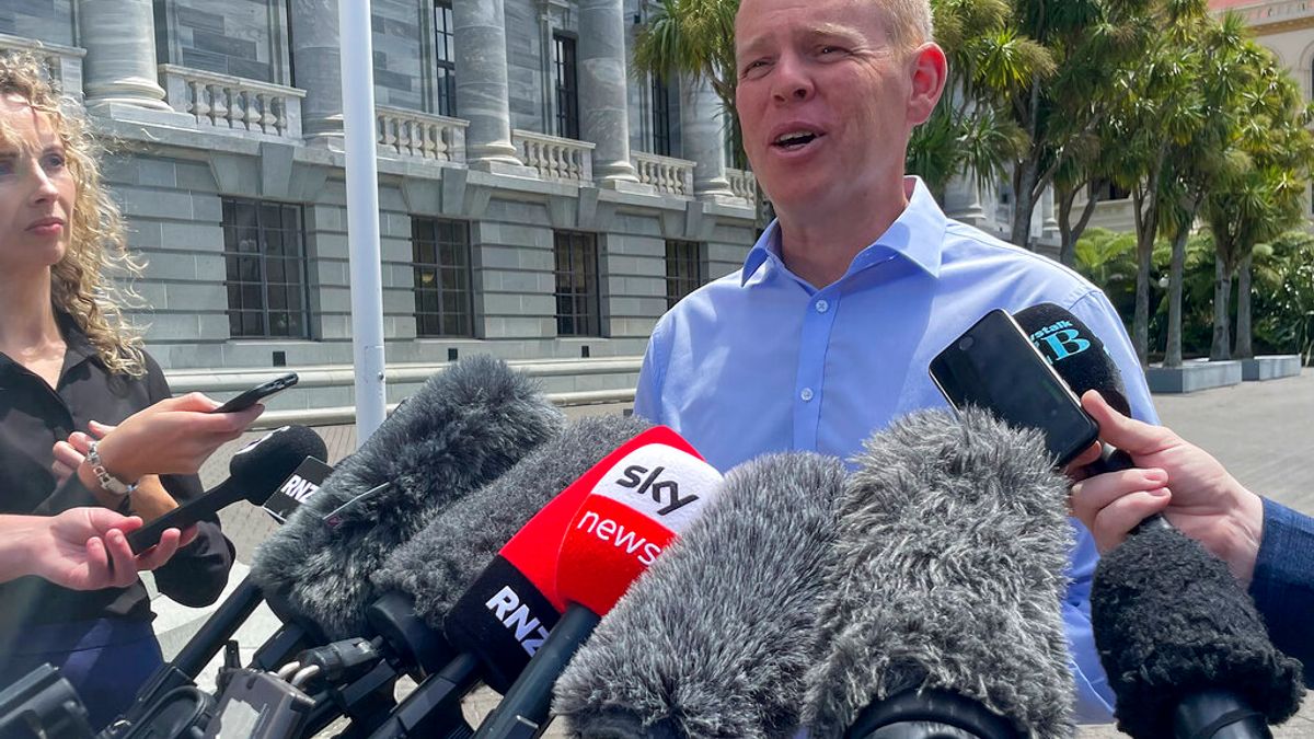 紐西蘭教育和警察部長希普金斯(Chris Hipkins)1月繼任總理。(AP) 紐西蘭教育和警察部長希普金斯(Chris Hipkins)1月繼任總理。(AP)