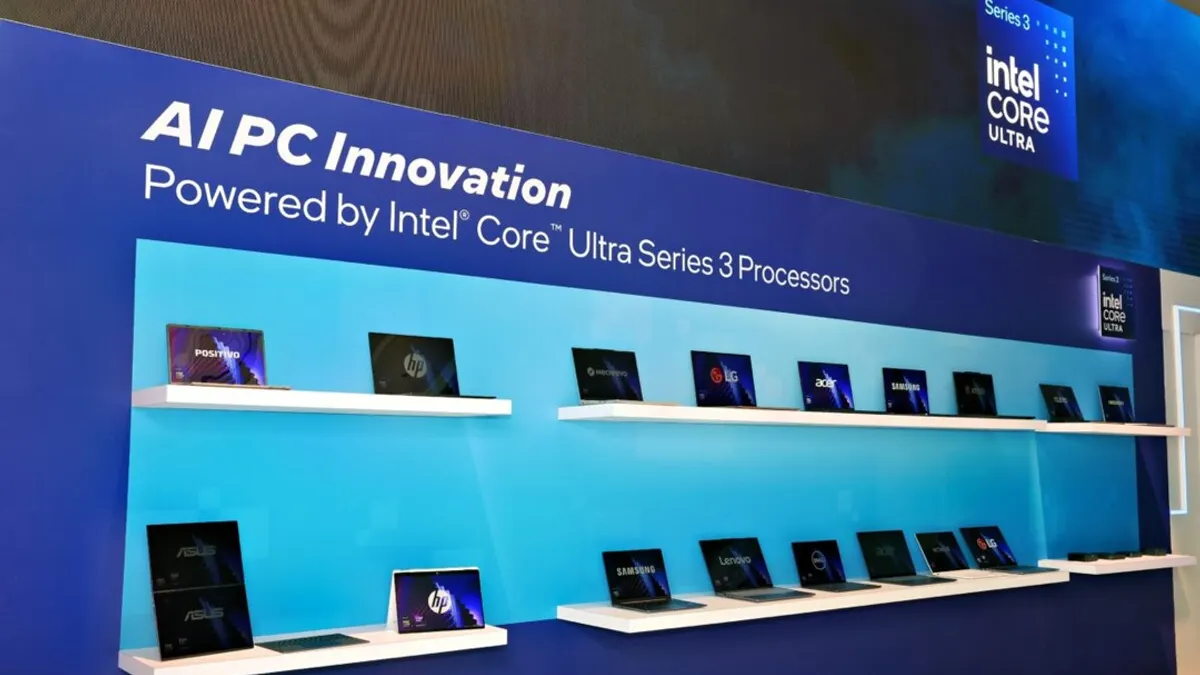 首款採用18A製程的Intel® Core™ Ultra系列3處理器。(英特爾提供)