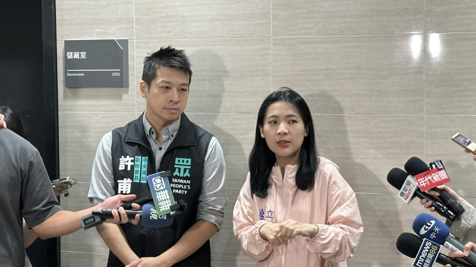 「許甫條款」衝擊藍白合?徐巧芯揭5+1民調底氣:絕不是空口說白話