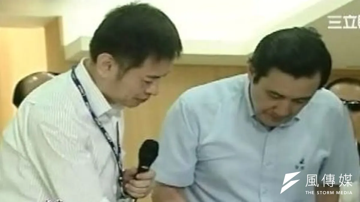 優良科技大廠大立光耗費兩年,才得以覓得新廠建地,去年大立光執行長林恩平還當面向馬英九總統陳情。(截取自三立電視畫面)