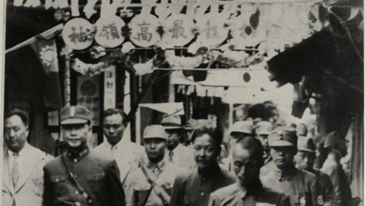 國民政府從南京撤退來台前,曾有一群汪精衛勢力致力於以類似納粹黨和共產黨的極權手段維護。(資料照,國史館)