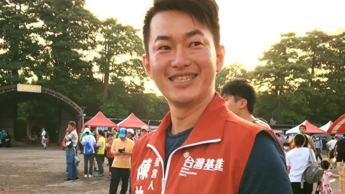 台灣基進陳柏惟表示,第6選區「過去長期人家說是軍公教、是屠殺者、是殺人魔居住的地區」。(圖/翻攝自立委參選人陳柏惟臉書)