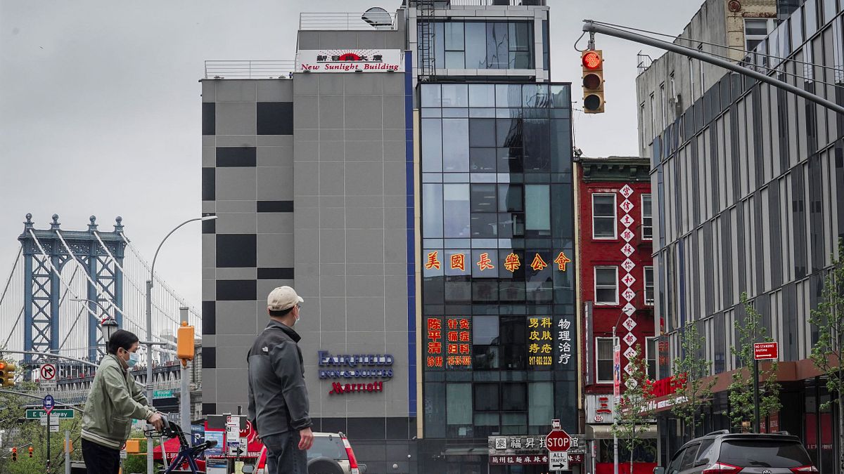 紐約曼哈頓唐人街的長樂公會大樓,就是被聯邦調查局指認為中國公安部「祕密警察站」的據點。(美聯社) 紐約曼哈頓唐人街的長樂公會大樓,就是被聯邦調查局指認為中國公安部「祕密警察站」的據點。(美聯社)