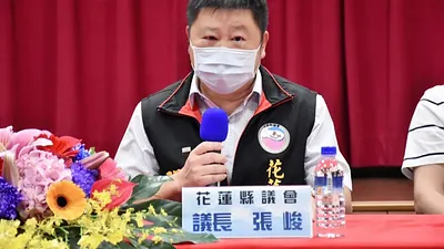 花蓮議長選舉傳黑道擄入遭張峻否認 府會問題再度浮出檯面。(資料照/選自張峻臉書)