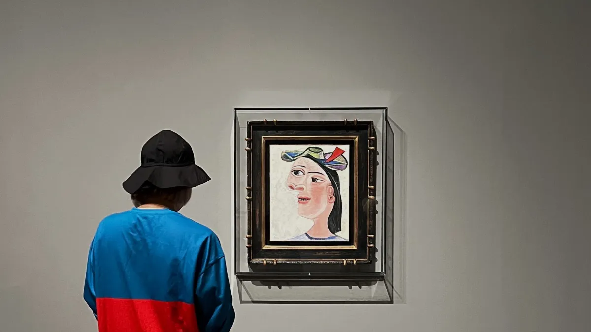 教師節優惠2024》憑證免費逛國際大展!「不用飛出國」50幅天價畫作一次看(畢卡索繪畫作品,照片提供/國巨基金會)