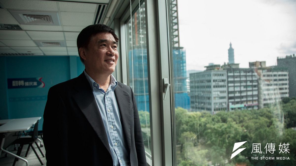 郝龍斌認為國民黨未來應走向集體領導制,凝聚共識過程不是黨主席一人說了算。(簡必丞攝) 郝龍斌認為國民黨未來應走向集體領導制,凝聚共識過程不是黨主席一人說了算。(簡必丞攝)