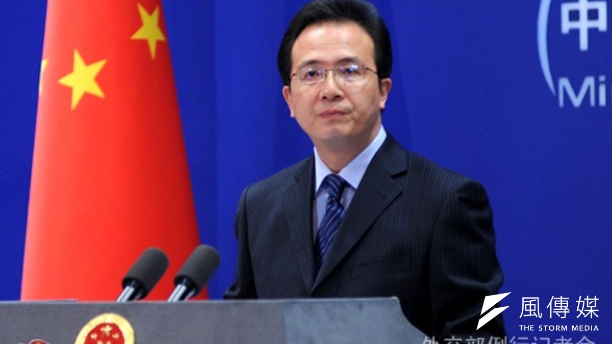 中國外交部發言人洪磊1日就日本解禁集體自衛權,說明中方立場。(取自網路) 中國外交部發言人洪磊1日就日本解禁集體自衛權,說明中方立場。(取自網路)