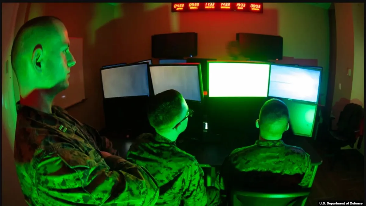 美國軍方提供的網軍示意圖(五角大廈)