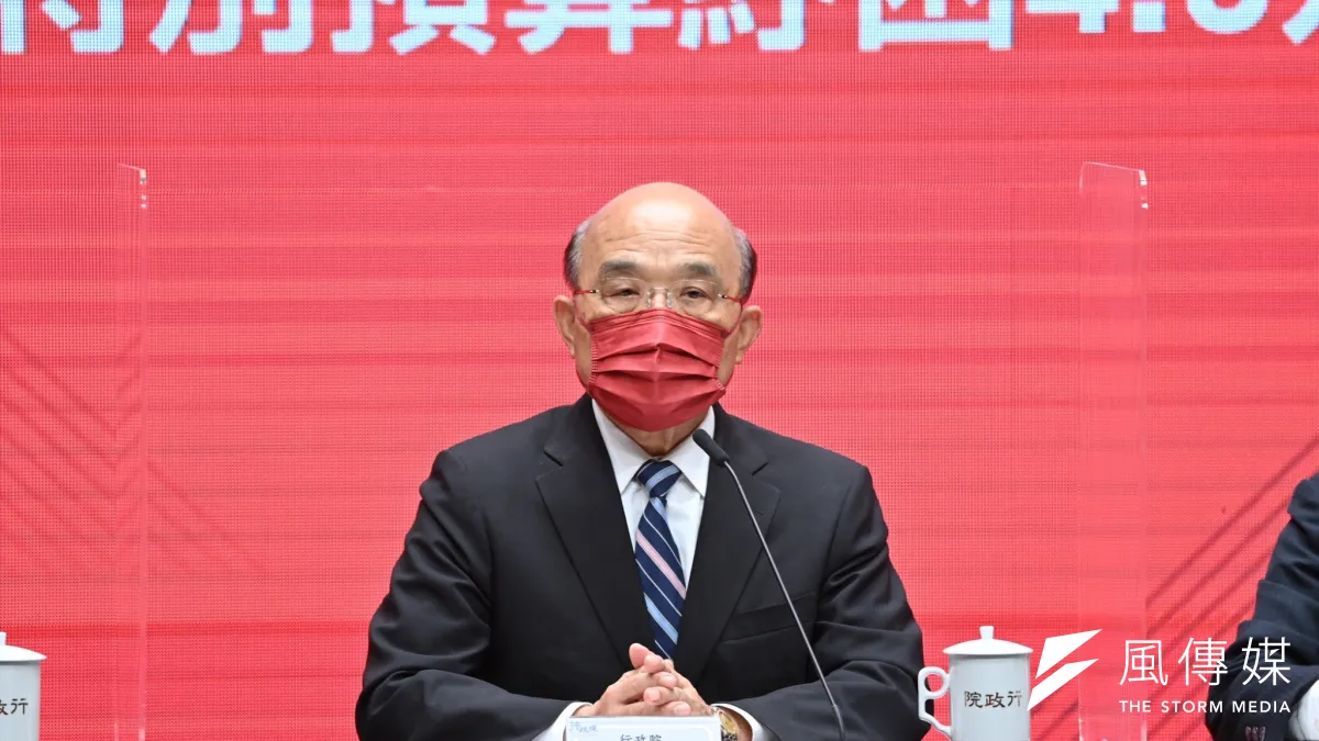 行政院長蘇貞昌8日表示,目前台灣共取得211萬劑進口疫苗,8月底前將有1千萬劑疫苗到位。(資料照,行政院提供)